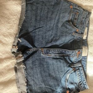 Denim vintage shorts